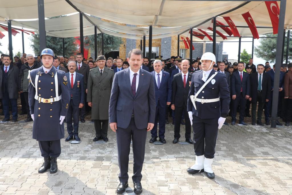 18 Mart Şehitleri Anma Günü ve Çanakkale Deniz Zaferi’nin 108. yıl dönümü, ilimizde düzenlenen törenle kutlandı. 