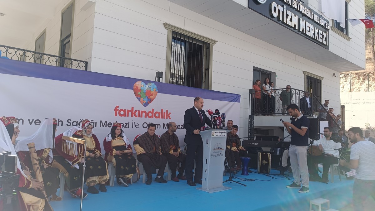 Şanlıurfa’da Otizm ve Toplum Ruh Sağlığı Merkezi hizmete açıldı